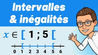 Comprendre les INTERVALLES amp les INÉGALITÉS ✅ Facile  💪 Seconde [upl. by Hendrick]