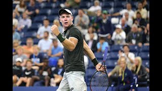 Dominik Koepfer vs Reilly Opelka  US Open 2019 R2 Highlights [upl. by Elohcan]