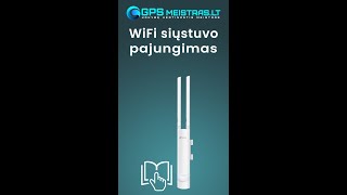 WiFi siųstuvo pajungimo instrukcija Lietuviškai [upl. by Teodora]