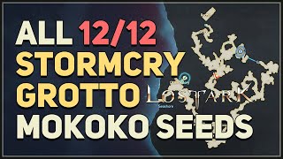 All 12 Stormcry Grotto Mokoko Seed Locations Lost Ark [upl. by Ojok185]