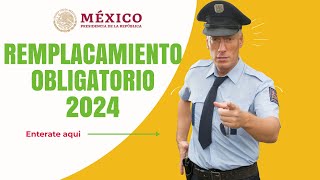 🚗¡NO LO OLVIDES Emplacamiento Obligatorio en México 2024 [upl. by Nhor]