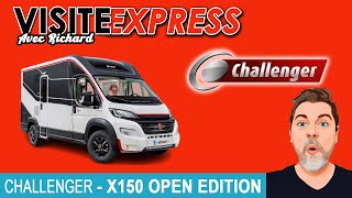 CAMPINGCAR OU FOURGON LE CHALLENGER X150 OPEN EDITION CHAUSSON X550 [upl. by Kent]