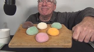 ASMR Eating Mochi Ice Cream for the first time [upl. by Len]