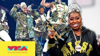 MISSY ELLIOTT VMA VIDEO VANGUARD PERFORMANCE REACTION BOP OR FLOP [upl. by Giffy]