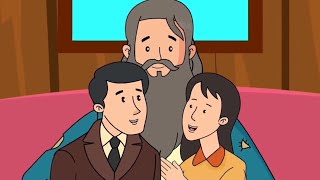 Rip Van Winkle in Hindi explanation with animation New pathways 3rd [upl. by Oiramrej]