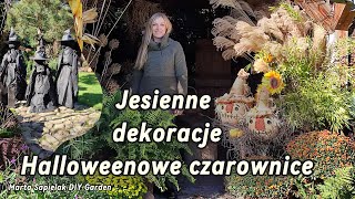 Jesienna aranżacja altany Halloweenowe czarownice [upl. by Gilbert]