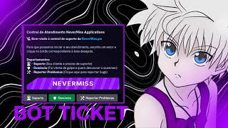 BAIXANDO E CONFIGURANDO BOT DE TICKET AVANÇADO PARA DISCORD GRATIS [upl. by Noel]