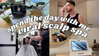 Spend the Day with Me  Visiting the Viral Scalp Spa [upl. by Ariane]