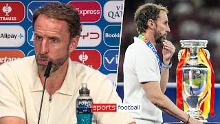 Gareth Southgate emotional press conference after Englands Euro 2024 final defeat to Spain [upl. by Nahoj]