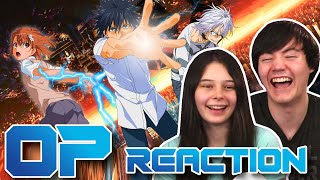 Toaru Series Openings REACTION  A Certain Magical Index OPs  Scientific Railgun  Accelerator OPs [upl. by Atolrac]