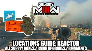 COD Modern Warfare 3  Reactor Locations All Weapons Items Armor Upgrades amp Armaments [upl. by Nadler]