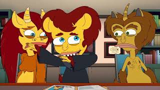 Doblaje Oficial RRHH BIG MOUTH de Netflix Montel al que pongo voz se rebela en la Universidad [upl. by Lezned]