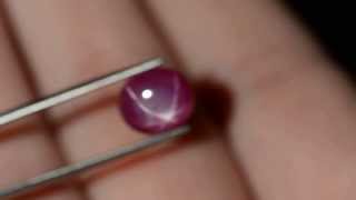 Натуральный звездчатый рубин 466 Ct Natural Star Ruby Polished Gemstone [upl. by Orabelle]