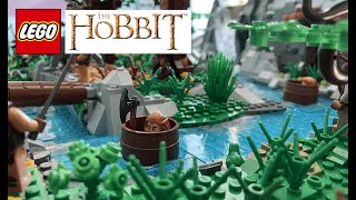 LEGO Hobbit  Barrels out of Bond  MOC Showcase [upl. by Reyna562]