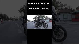 Morbidelli T1002VX 180cm wzrostu Pozycja na motocyklu [upl. by Odranoel]