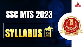 SSC MTS 2023  SSC MTS best strategy Chapterwise Syllabus [upl. by Horlacher]