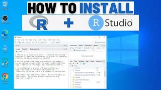 How to Download and Install RStudio 2024 [upl. by Ednargel]