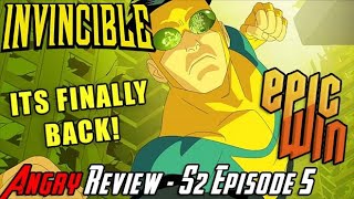 Invincible Season 2  IS BACK Part 2  Angry Review [upl. by Esertap]