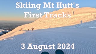 Mt Hutt First Tracks 3 Aug 2024 [upl. by Glarum861]