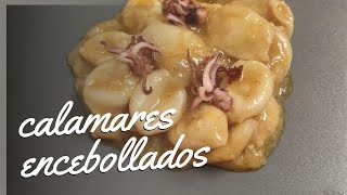 Calamares encebollados con Thermomix [upl. by Mieka]