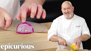 9 Essential Knife Skills To Master  Epicurious 101 [upl. by Colson214]