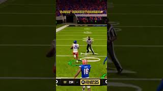 shorts rankedmatch subscribe Opening kickoff of the national championship ps5 cfb25 boisestate [upl. by Lockhart]