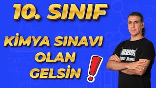 10SINIF KİMYA YAZILISI OLAN GELSİN [upl. by Ayhdiv]