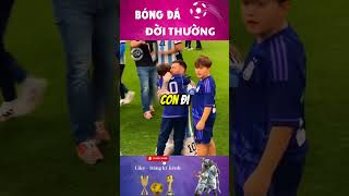 Mateo Lần Đầu Phát Ngôn Gây Sốc Với Messi  cauthubongda thethao24h football messi ronaldo [upl. by Raddie]