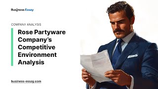 Rose Partyware Company’s Competitive Environment Analysis  Essay Example [upl. by Heyman]