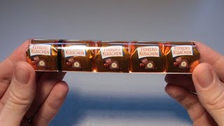 Ferrero Küsschen Review [upl. by Eislel]