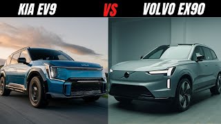 2025 Volvo EX90 vs Kia EV9 Electric SUV Comparison [upl. by Havens]