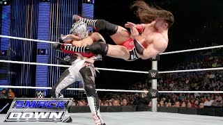 Kalisto vs Neville – United States Championship Match SmackDown Jan 28 2016 [upl. by Niatsirt521]