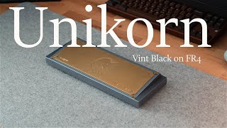 Unikorn R1 Sound Test Vint Blacks on FR4 [upl. by Idzik]