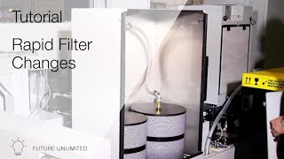 Mitsubishi Electric Mechatronics Machinery  Rapid Filter Change Tutorial [upl. by Schecter]