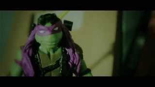 TMNT DONATELLO VS MICHELANGELO stopmotion [upl. by Eseer]