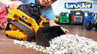 Tractor Truck Excavator for children Video for kids [upl. by Llecrep956]