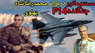 مستند مانور جنگنده F14 در برابر محمد رضا شاه پهلوی [upl. by Nnaid]