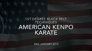 American Kenpo Karate Techniques [upl. by Taryne]