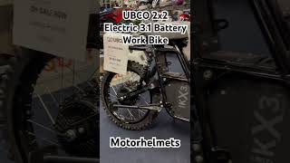 UBCO 2x2 Work Electric Bike 31 Battery Motorhelmets Fullerton OC LA On Sale shorts [upl. by Ahselyt]