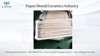 Industrial Microwave Applications in Paper Wood Ceramics Gspring Machinery [upl. by Guido840]