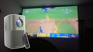 ZEBRONICS PIXAPLAY 18 Projector Review [upl. by Ojimmas742]