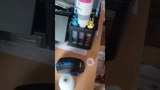 canon printer g6070 ink refilling 🖨️🎨 canon [upl. by Nednarb]