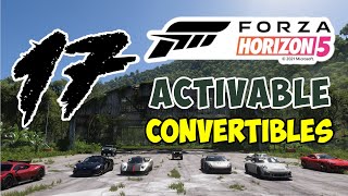 Forza Horizon 5 amp 6  All Activable Convertibles update 052024 [upl. by Kaiser764]