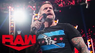 FULL SEGMENT – CM Punk returns to Raw for the first time in nearly 10 years Raw Nov 27 2023 [upl. by Anoj]