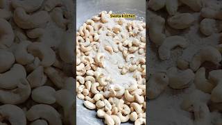 Salted Cashew Nuts Recipe 😋 Roasted Kaju in 2 minutes Cashews At Home [upl. by Adnowal]