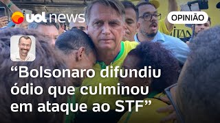 Bolsonaro pacificador passou anos incentivando o ódio não há como pensar em anistia  Jamil Chade [upl. by Hale]