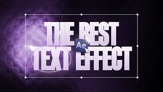 Best Text Animation After Effects Tutorial [upl. by Mariano826]