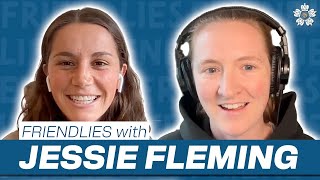 JESSIE FLEMING on playing for Emma Hayes winning gold w Canada and moving to Thorns I Friendlies [upl. by Wescott916]