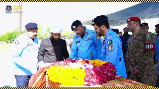 Funeral Prayer of Deceased Police Officers at Police lines headquarters Islamabad [upl. by Kenyon802]