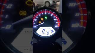 Nevada 250 Start Up Walk Around Lights Exhaust Sound [upl. by Naerda]